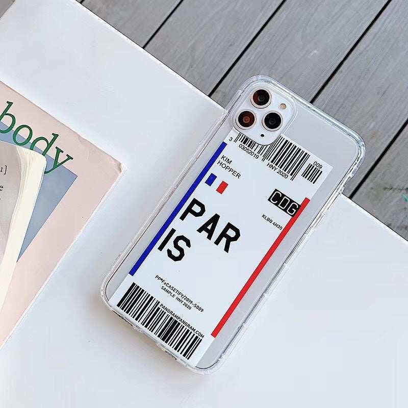 Ticket phone case