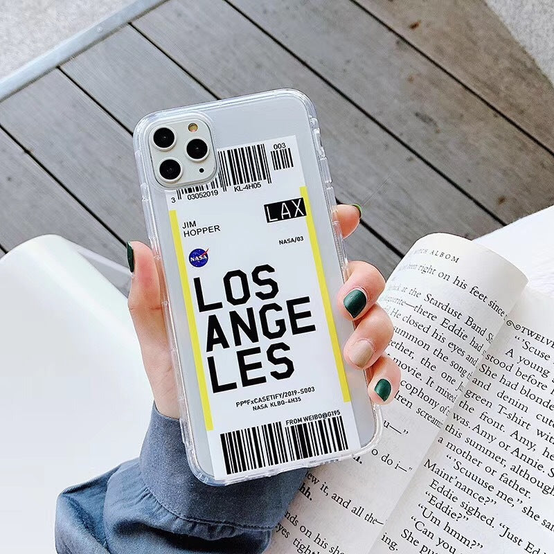 Ticket phone case