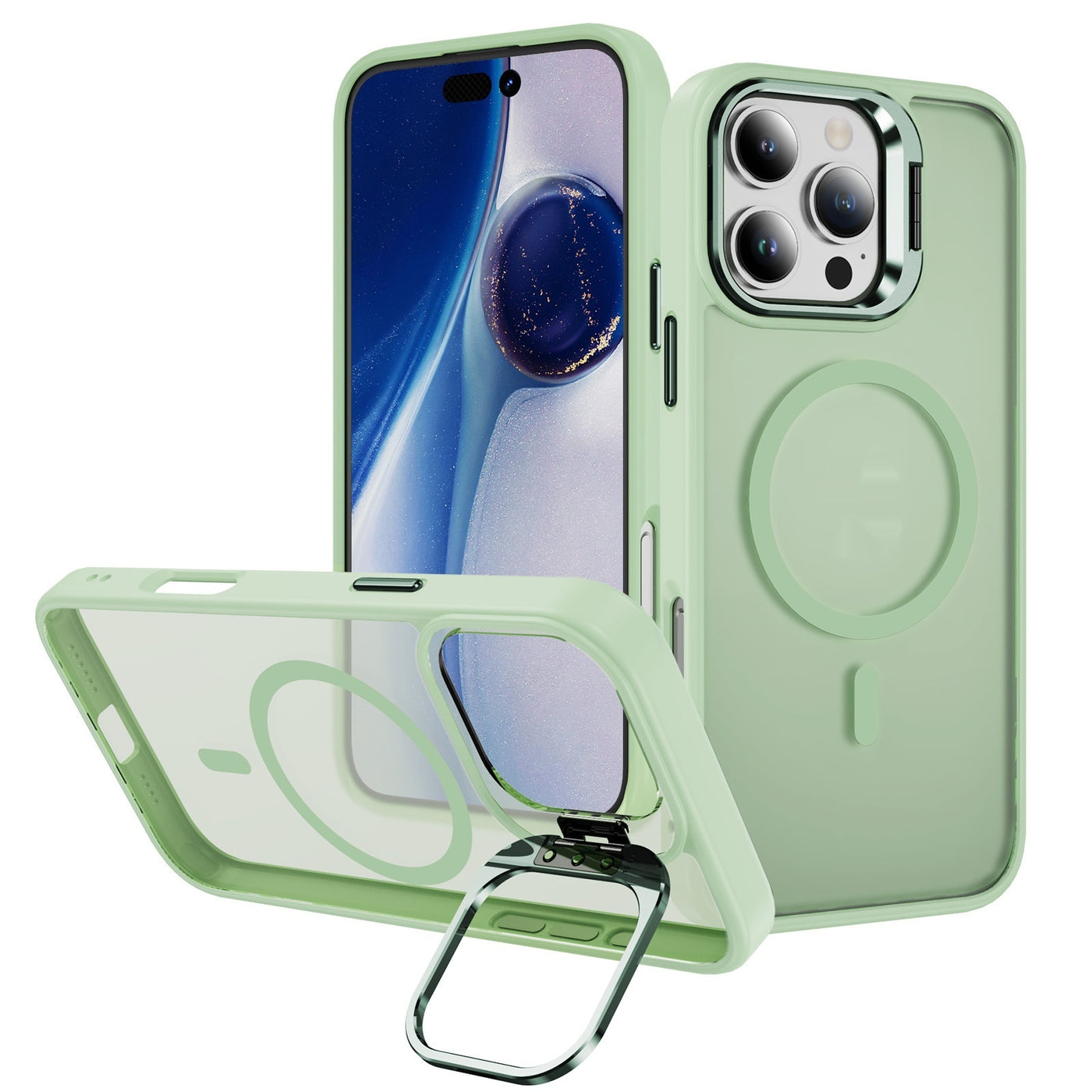 Magnetic Phone Case Lens Bracket Phone Case