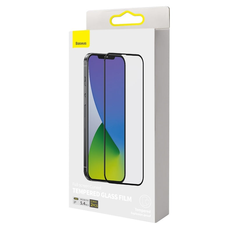 0.3mm Full Screen Curved Tempered Film For IP 12 Mini 5.4 Inch