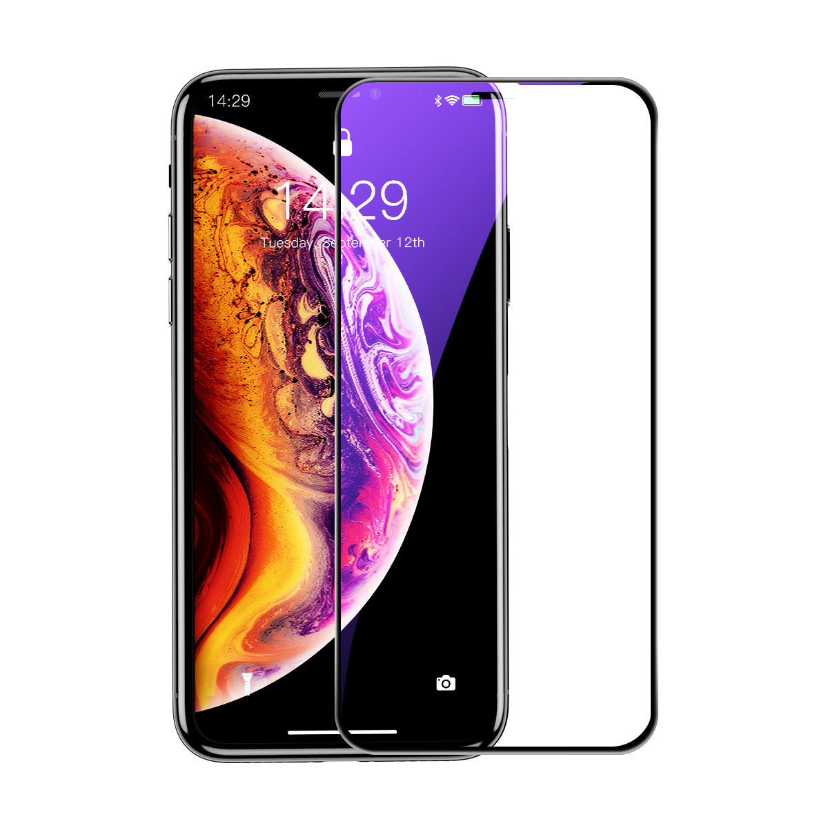 0.3mm Edge Protection Full Screen Curved Anti-Blue Light Tempered Film