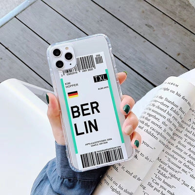 Ticket phone case