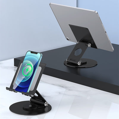 Aluminum Foldable Desktop Phone Holder Portable Mobile Phone Tablet Stand