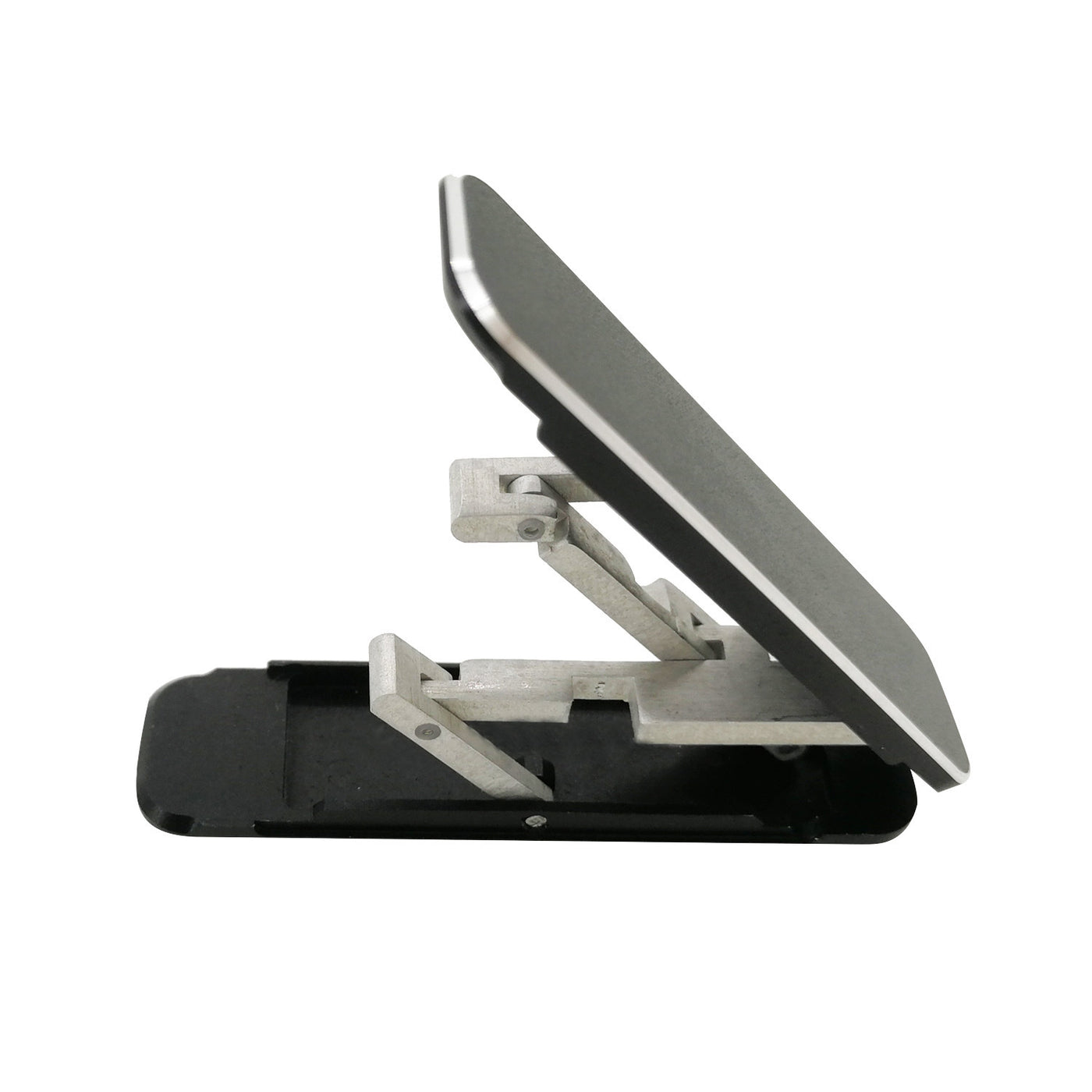 Universal Mini Metal Folding Mobile Phone Holder Stand Aluminum Alloy Invisible Portable Stand Bracket Desktop Phone Holder